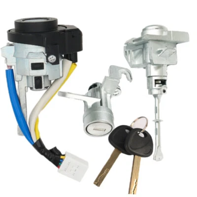 CILINDRO INTERRUPTOR ENCENDIDO CERRADURA PUERTA COMPLETA PARA KIA OPTIMA 2016-2020 ¡MISMA LLAVE! Foto 1 de 4