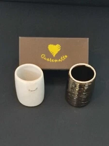 Porta tovaglioli o segna posto " Cuore Matto " in ceramica Nuovi con scatola - Foto 1 di 7
