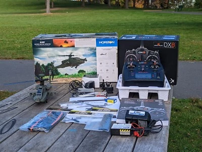 Blade Micro AH-64 Apache Longbow Gunships with Spektrum DX8- 8 Channel RTF - Image 1 of 4