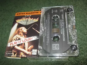 Motorhead - Play It Loud The Best Of Motorhead (cassette) - Picture 1 of 5