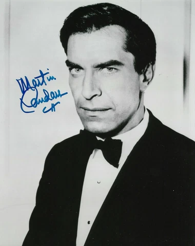 Martin Landau  Mission Impossible -   Genuine Signed Autograph 10"x8" COA 26147 Cover