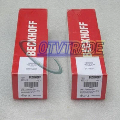 1PCS BECKHOFF module IE3312 NEW - Image 1 of 4