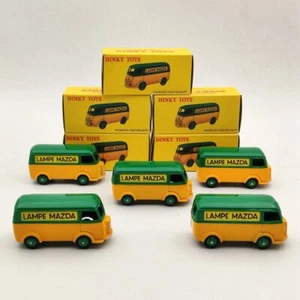 Lot Of 5pcs Atlas 1:43 Dinky Toys 25B Peugeot Fourgon Tole D.3.A LAMPE MAZDA - Picture 1 of 9