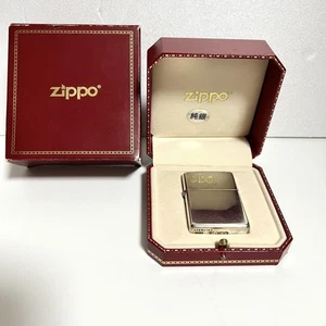 ZIPPO Sterling Silver Oil Lighter - Picture 1 of 7