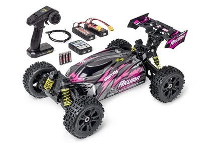 RC Buggy Carson Akuma 1:8 4WD RTR Pink wasserdicht 80 kmh Brushless - Bild 1 von 4