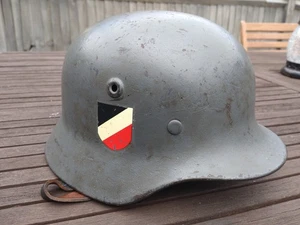WW2 German Army helmet M40. As per photos. - Picture 1 of 10