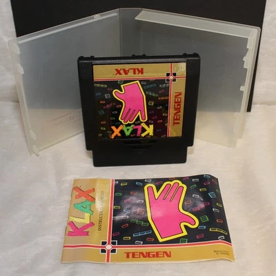 KLAX Cartridge Manual Storage box Nintendo Entertainment System NES - Image 1 of 4