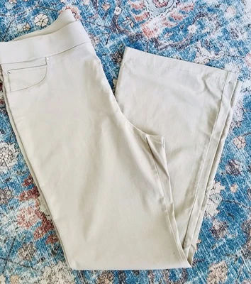 Women’s INC Stretch Khaki Pants, Size XL, Measurements In Pics! - Image 1 of 4