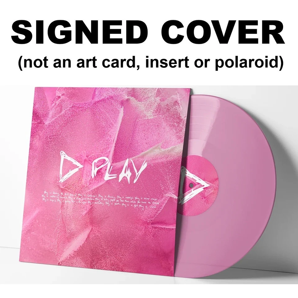 SEALED SIGNED Vinyl Cover Violet Play Ed Sheeran NEW Autograph Limited Spotify - Image 1 of 1
