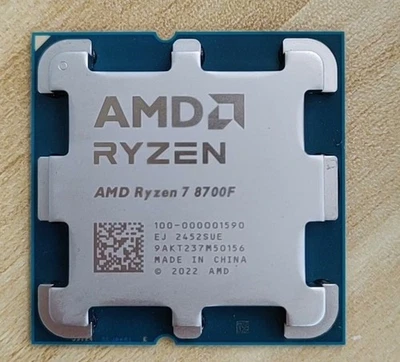 AMD Ryzen 7 8700F Processor for Desktop 8-Core 16-Thread ZEN 4 Socket AM5 65W - Image 1 of 2