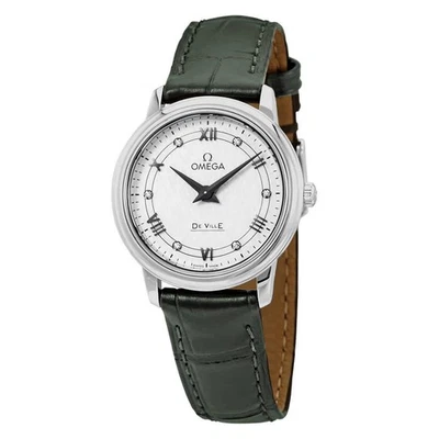 Omega De Ville Prestige Silvery Diamond Dial Ladies Watch 424.13.27.60.52.002 - Image 1 of 3