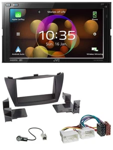 JVC DAB MP3 2DIN Bluetooth USB Autoradio für Hyundai Tucson 2010-2015 - Bild 1 von 10