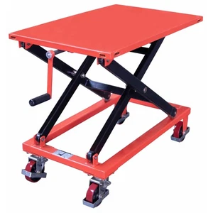 Schefer Scheren-Hubtischwagen mit Spindel Tragkraft 300kg - Bild 1 von 2