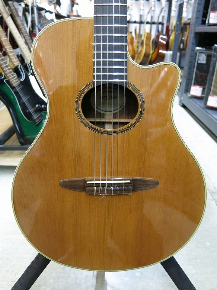 Yamaha APX-9NA Electric Nylon String Classical Guitar Thin Body Japan - Image 1 of 4