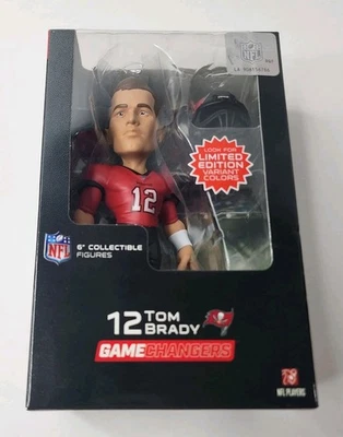 Figura Coleccionable Game Changers 6" - Tom Brady #12 - Tampa Bay Buccaneers - Nueva en Caja Foto 1 de 4