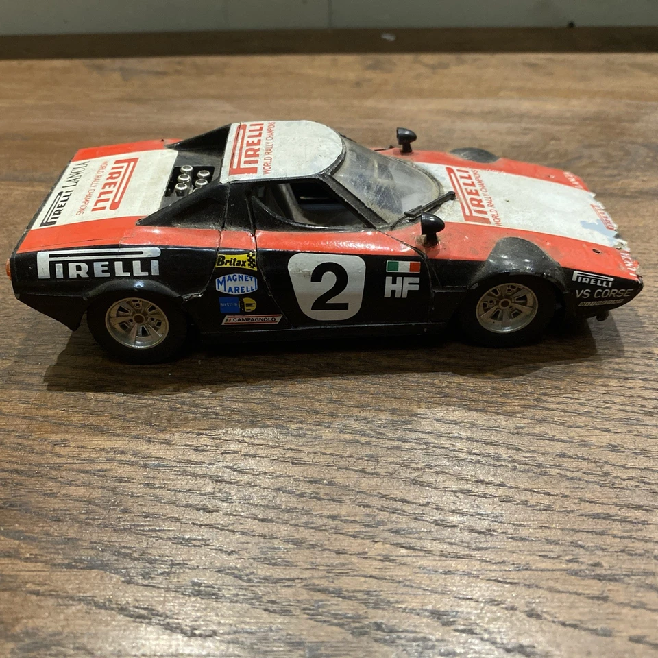 BURAGO 1/24 LANCIA STRATOS 0108 Pirelli HECHO EN ITALIA #281 Foto 1 de 4