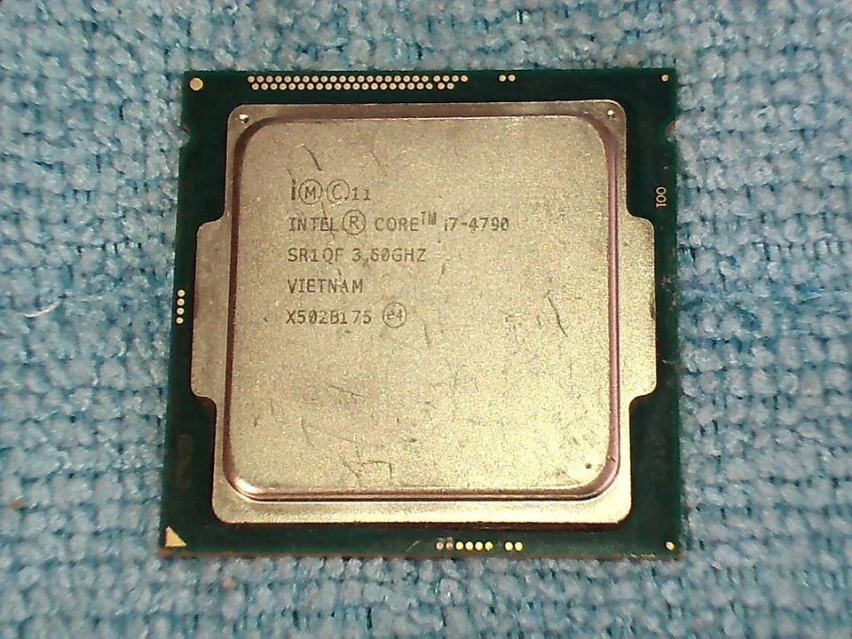 Procesador CPU Intel Core i7-4790 SR1QF 4 núcleos 3,6 GHz LGA1150 4ª generación sin probar Foto 1 de 1