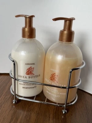 ARBONNE Manteca de Karité Cuidado de Manos Dúo Lavado de Manos Hidratante y Bandeja Nueva Caja Abierta Foto 1 de 4