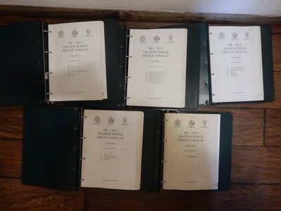 Manuales de reparación de servicio de taller Jaguar XJ6 XJ12 3,2 L4,0 L 6,0 L V12. Vol 1-5 Foto 1 de 4