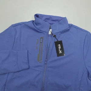 RLX Ralph Lauren Golf Full Zip Jacke Herren Gr. L Royal Navy - Bild 1 von 8