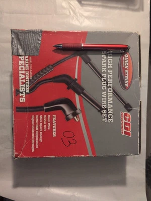 Quick Strike High Performance Spark Plug Wire Set  Part# 631-0021 OMCB8 - Image 1 of 2