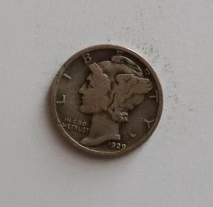 USA one Dime aus 1929 aus meiner Sammlung - Bild 1 von 2