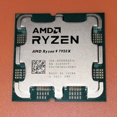AMD Ryzen 9 7950x Processore (5,7 GHz, 16 Cores, LGA 1718/Socket AM5) - Immagine 1 di 2