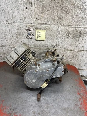 Suzuki Tc125 TC 125 1972 motor completo pateador no se activa Foto 1 de 4
