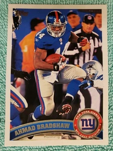 Topps Ahmad Bradshaw #177 2011 gigantes de Nueva York - Imagen 1 de 4