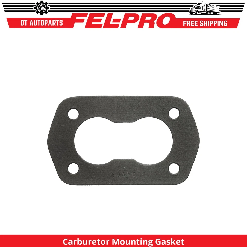 Прокладка монтажная для карбюратора Pontiac Grand LeMans 1975-1976 годов выпуска Fel-Pro - Изображение 1 из 1