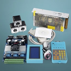 CNC Kit With TB6560 3 Axis Set Professional Version Driver Board & HB Motor/PSU - Picture 1 of 10