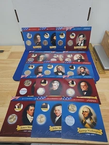 Presidential Dollar US "Golden" Münze Official Real President Heritage Collection - Bild 1 von 9