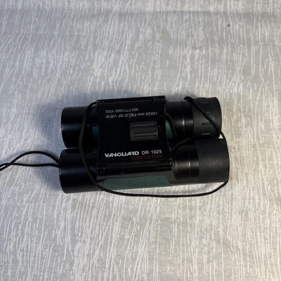 Vanguard DR-1025 Compact Binoculars 10x25mm Ruby Coated. Case Not Included. - Image 1 of 4