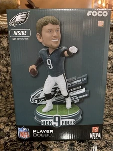 Nick Foles Philadelphia Eagles Retirement Bobblehead NEW Super Bowl Bobble FOCO - Picture 1 of 1
