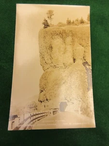 Oneonata Tunnel postcard Columbia River Gorge near Portland  Oregon RPPC #2454 - Picture 1 of 2