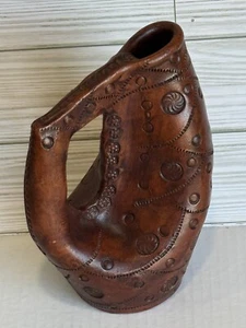 Greece  Jug , Sculptural, intricate ceramic decorative  Rare Find Stunning ! xyz - Picture 1 of 18