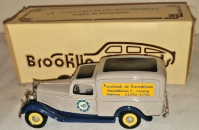 BROOKLIN MODELS 1938 DODGE APOTHEEK DE KORENBLDEM BRK 16X 1/43 MODELO FUNDIDO NA CAIXA - Imagem 1 de 4