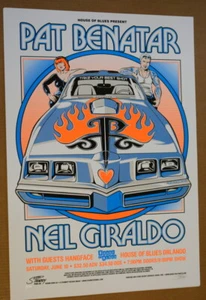 PAT BENATAR - NEIL GERALDO - 2006 - HOUSE OF BLUES - ORLANDO - STAINBOY REINEL - Picture 1 of 3