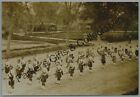 Military Photograph Seaforth Highlanders Pipers & Drummers & Drum Major