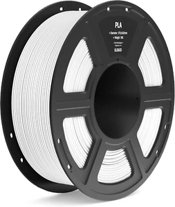 ELEGOO PLA Filament 1.75mm White 1KG, 3D Printer Filament - Picture 1 of 6