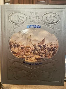 TIME LIFE “THE CIVIL WAR” Gettysburg (The Confederates High Tide) 1984 - Picture 1 of 3