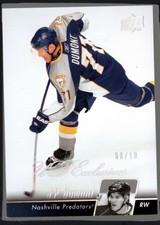 2010-11 Upper Deck Exclusives High Gloss Holofoil #91 J.P. Dumont 8/10 A20 096