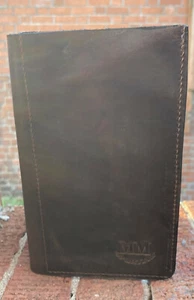 Leather  Shooting License Holder Firearms Shotgun Rifle Certificate Handmade  - Picture 1 of 4