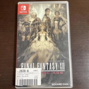 Final Fantasy XII The Zodiac Age Nintendo Switch Boxed Working Tested Jp Import - Bild 1 von 5