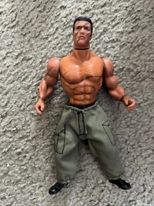 Vintage 1985 Commando Arnold Schwarzenegger Actionfigur mit Hose - Bild 1 von 2