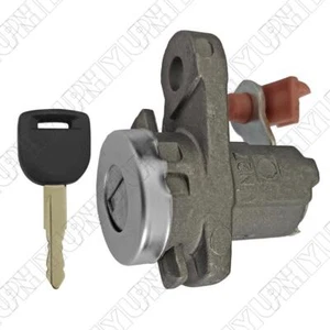 Cilindro de bloqueo de puerta del conductor delantero izquierdo con 1 llave apto para Mazda 3 5 6 CX-7 CX-9 RX-8 - Imagen 1 de 5