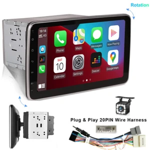 Radio estéreo para automóvil con pantalla giratoria de 10,1"" GPS navegación Carplay para Nissan Rogue Versa - Imagen 1 de 17