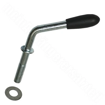 100mm langer Winterhoff Knebel für Stützradhalter vom Stützrad M12x100mm - Bild 1 von 3