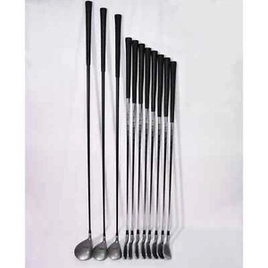 Set of 11 Dunlop Reaction Low C/G Design Clubs 3-9, P Irons & 1,3,5 Drivers 0822 - Picture 1 of 10