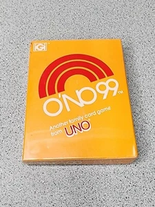 Vintage  1980 O'NO 99 UNO Family Card Game - New Sealed  - Picture 1 of 6